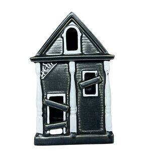 Pottery Barn Ceramic Haunted House Small Halloween